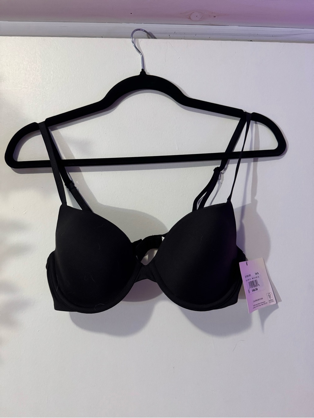Calvin Klein Black Demi Bra - 34b NWT
